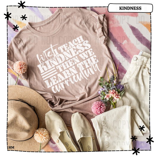 First I Teach Kindness