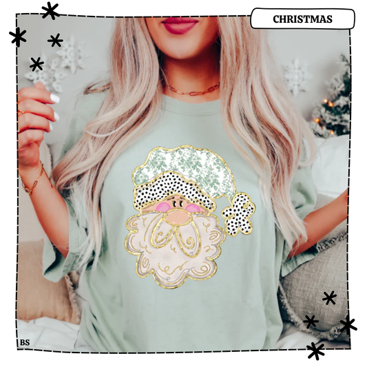 Green Grand Millennial Santa