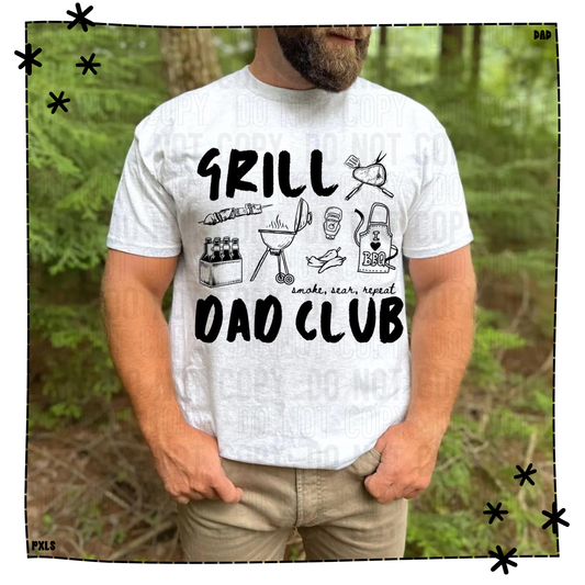 Grill Dad Club Black