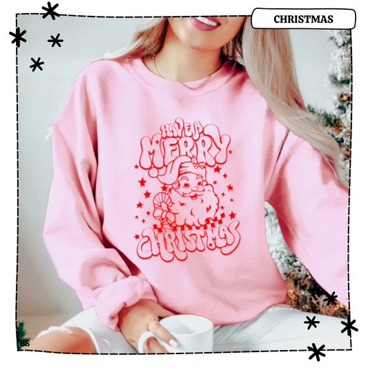 Groovy Santa Merry Christmas