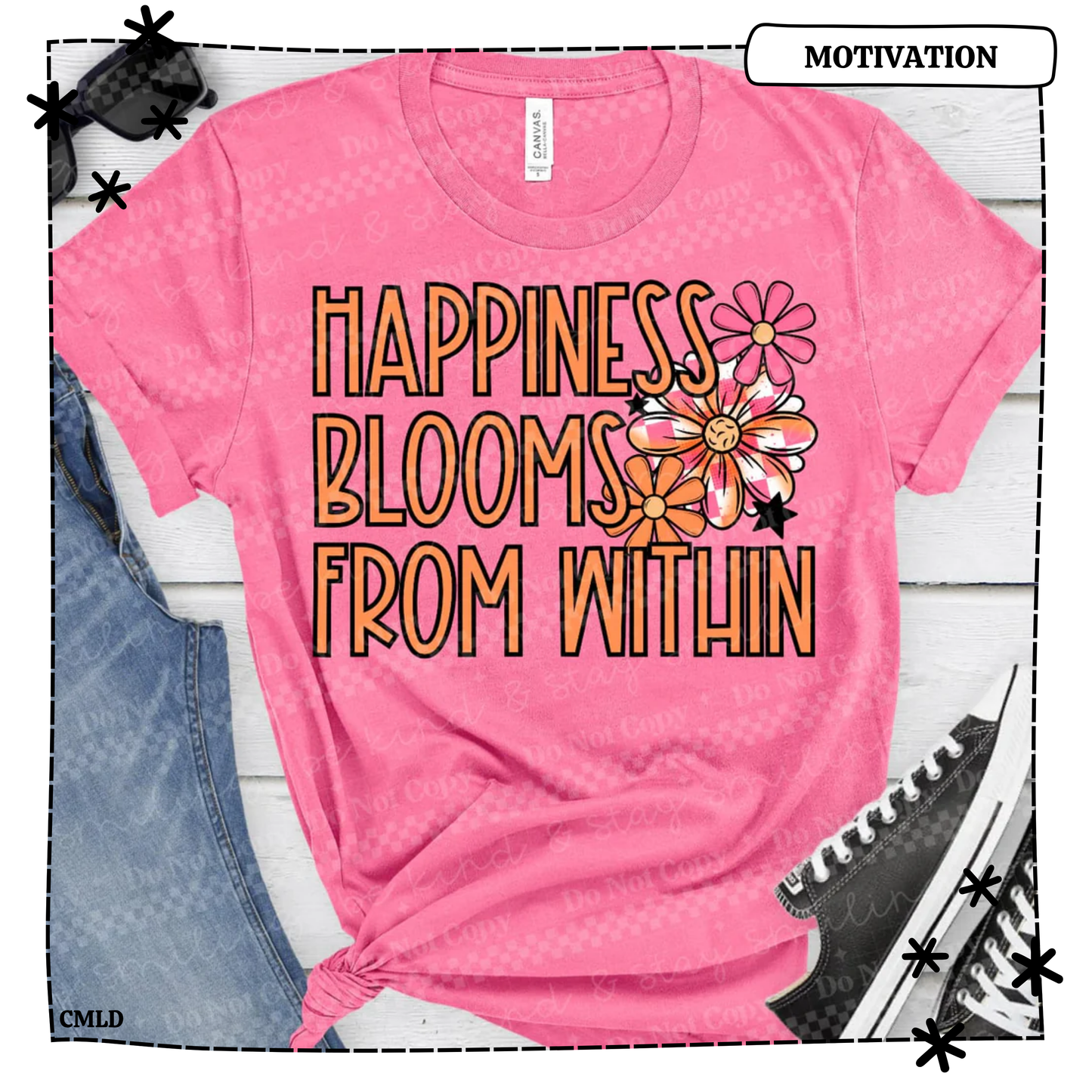 Happiness Blooms From Within