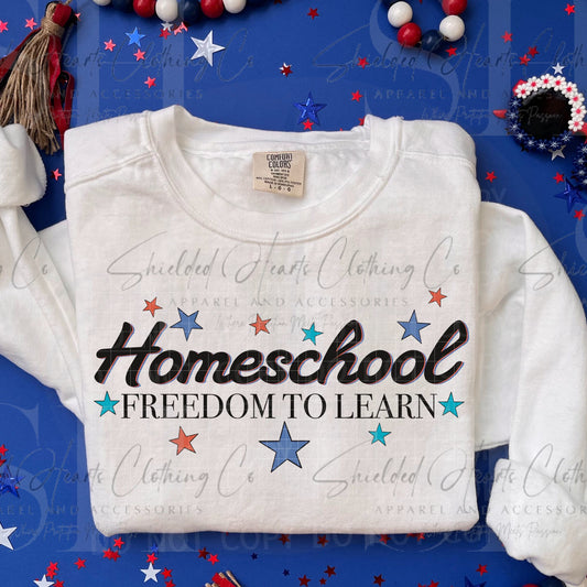Homeschool Freedom to Learn