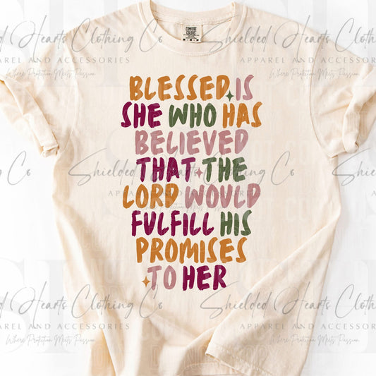 Blessed Is She Shirt