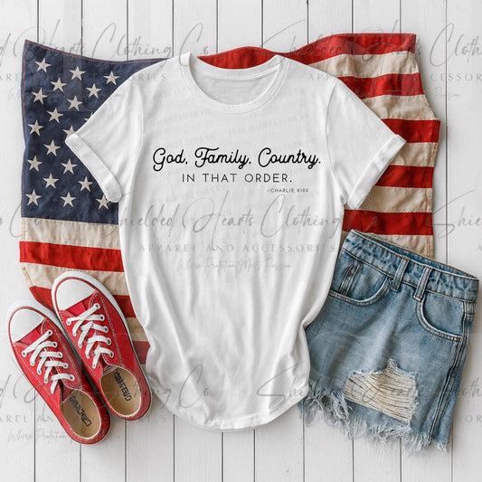God Family Country