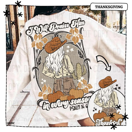 I will praise him Country