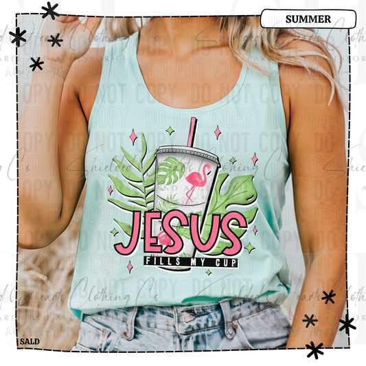 Jesus Fills My Cup Shirt