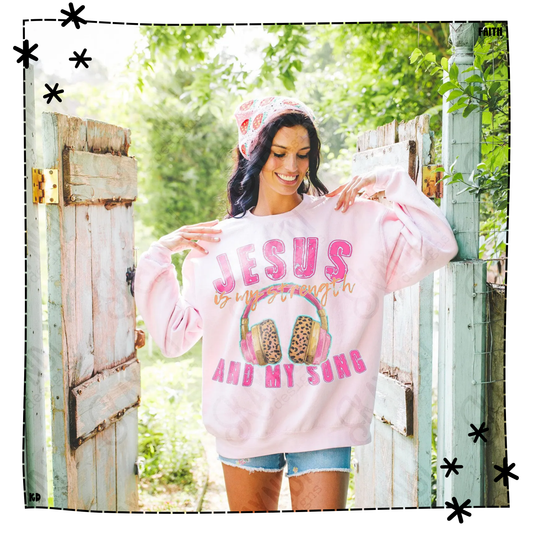 Jesus is My Strength and My Song Headphones