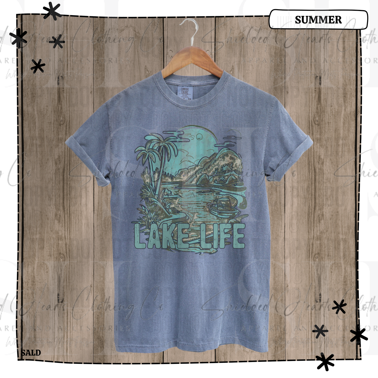 Lake Life Blue Shirt