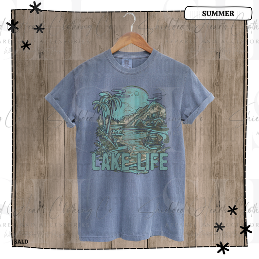 Lake Life Blue Shirt