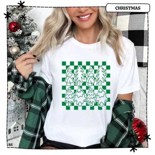Leopard Checkered Christmas Trio