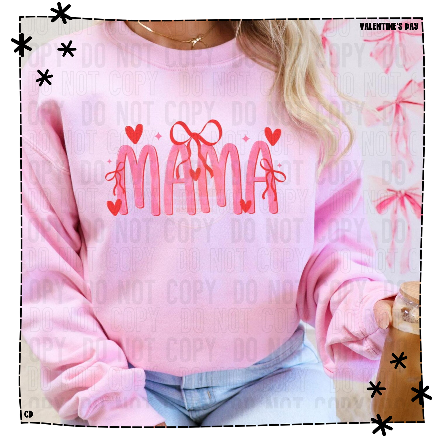 Mama Heart & Bow