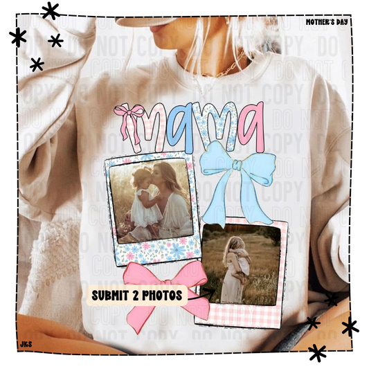 Mama Pink And Blue Custom