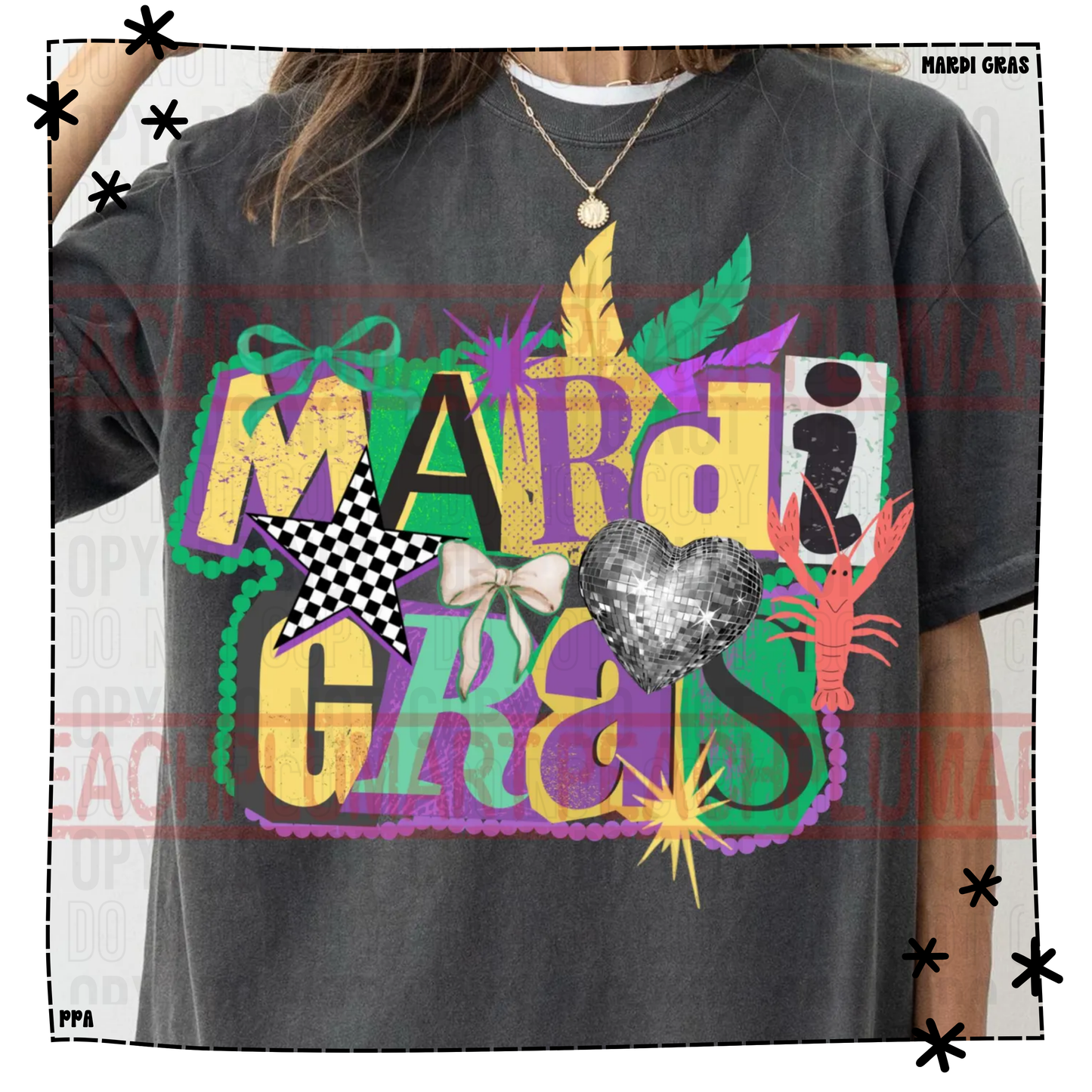 Mardi Gras Magazine Collage