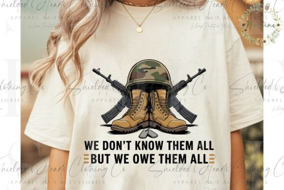 We Don't Know Them All