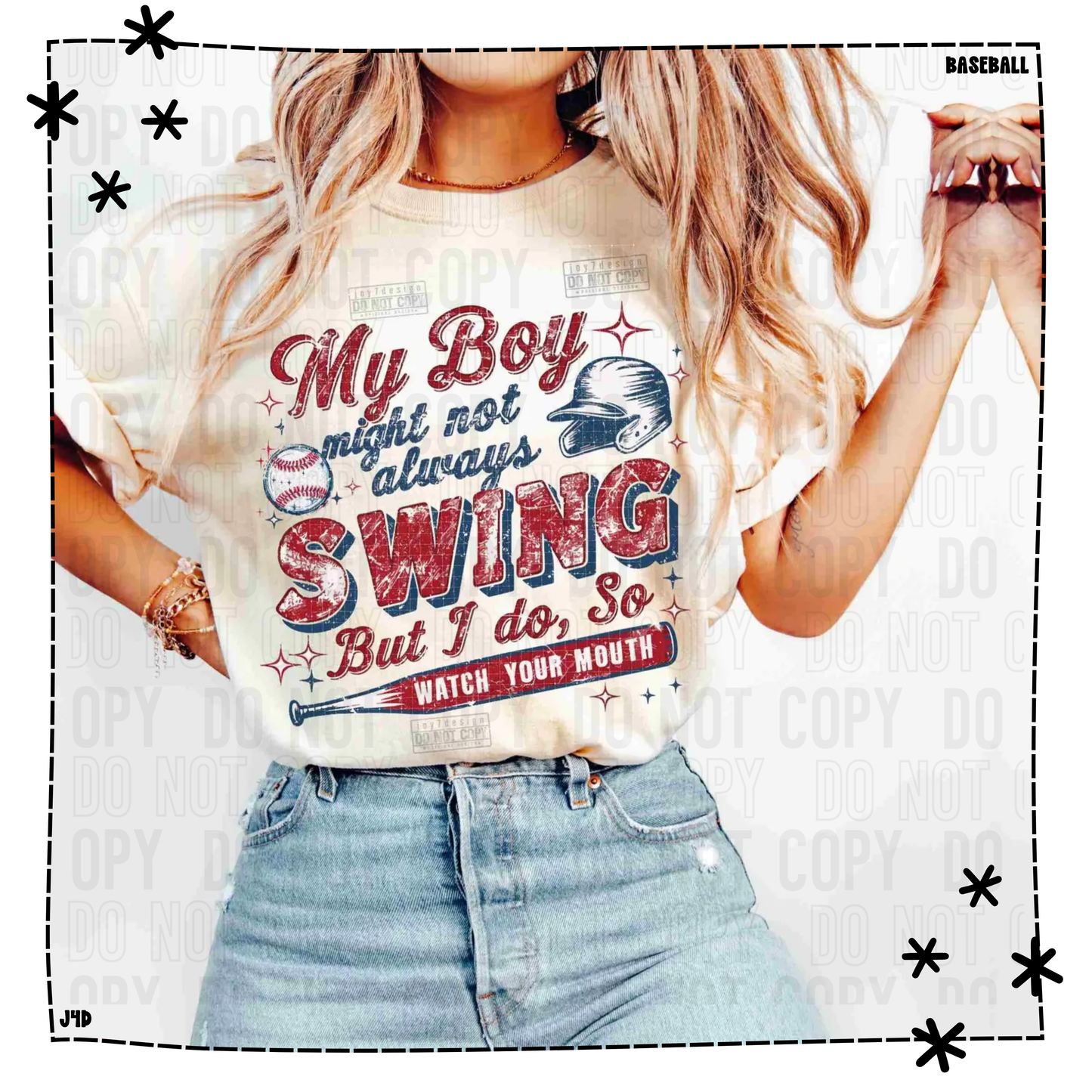 My Boy Might Not Always Swing But I Do