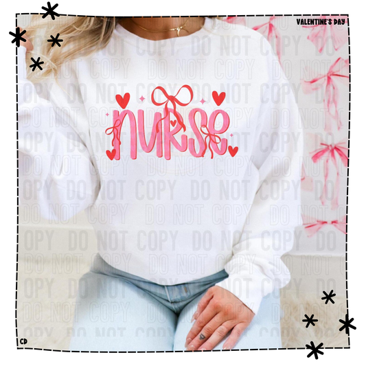 Nurse Heart & Bow