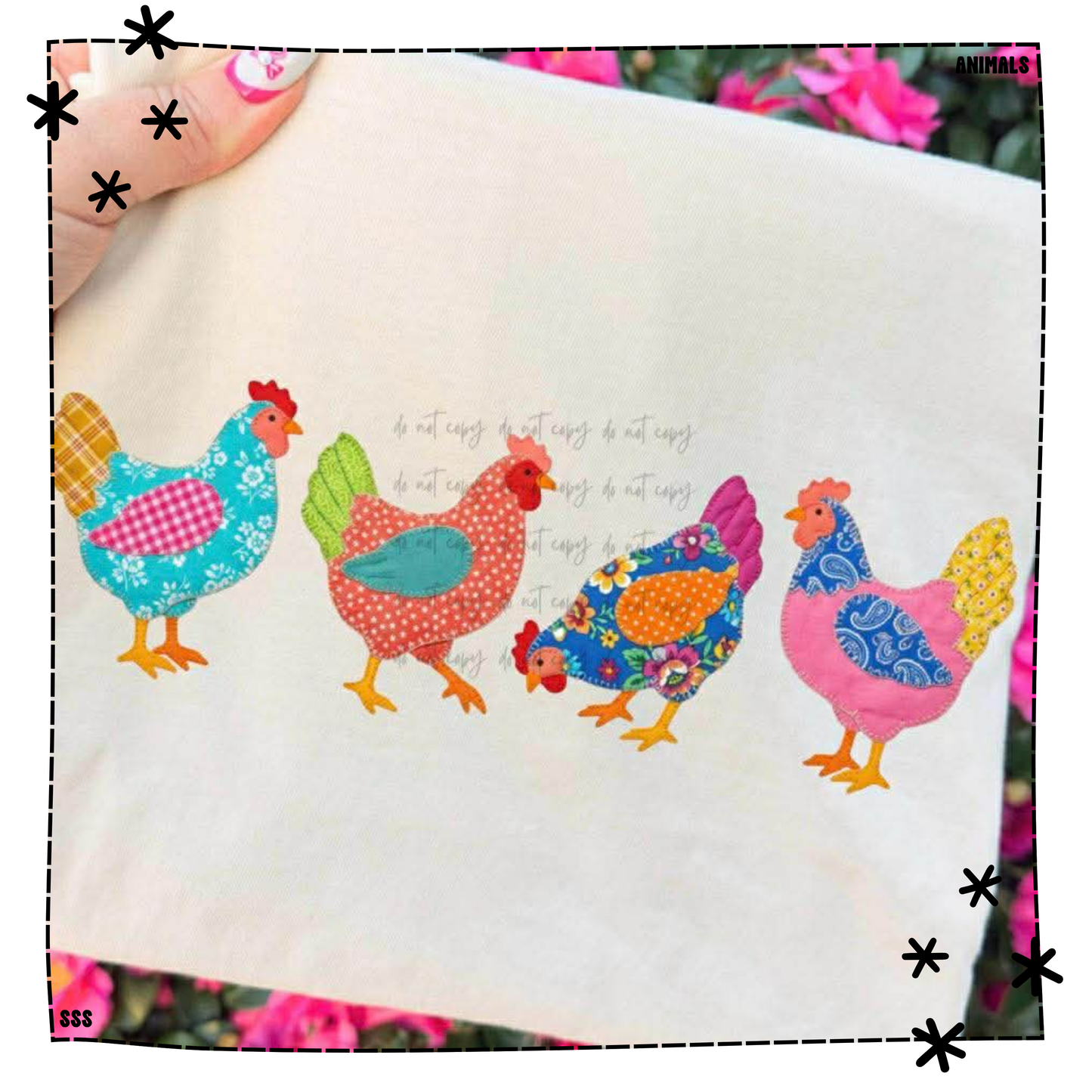 Patchwork Chickens