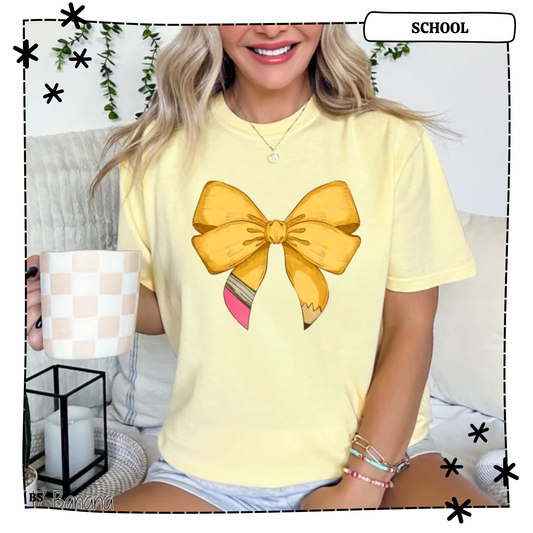 Pencil Coquette Bow
