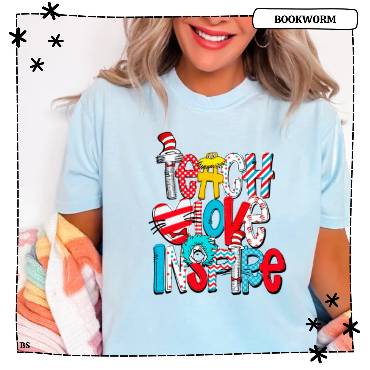 Primary Color Teach Love Inspire