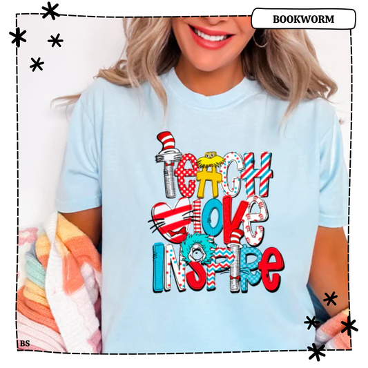 Primary Color Teach Love Inspire