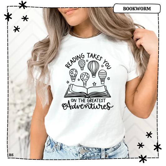 Reading Takes You On Adventures