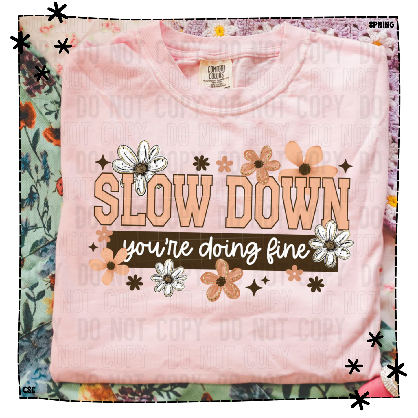 Slow Down You're Doing Fine