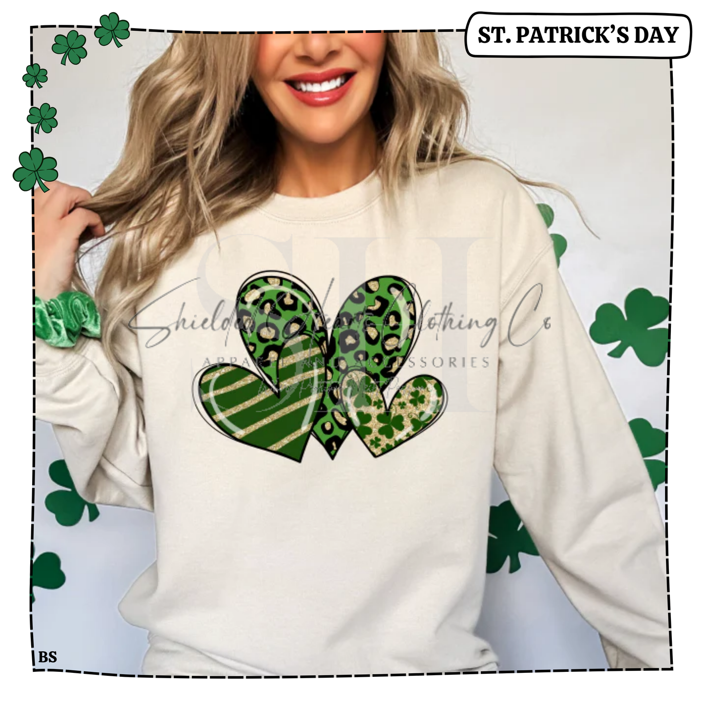 St. Patricks Heart Bundle Shirt