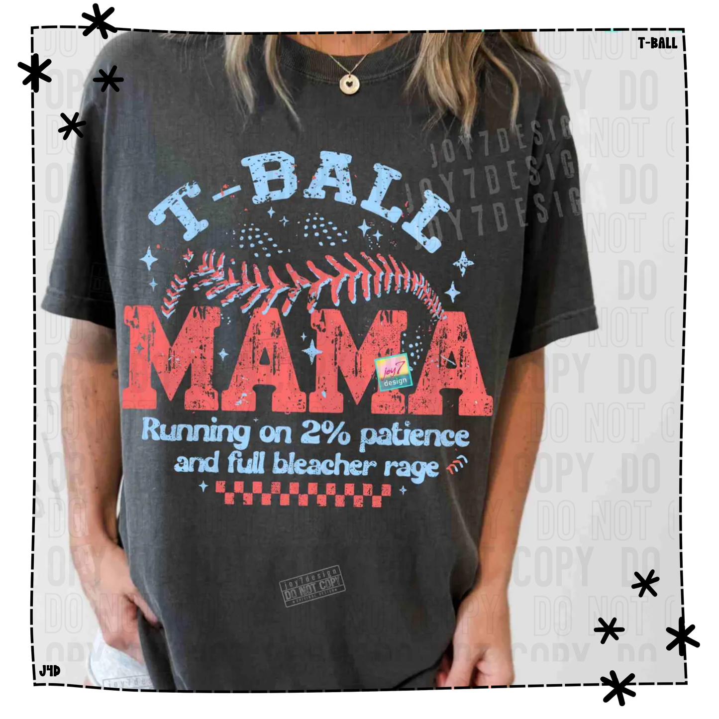 T Ball Mama Running On 2%