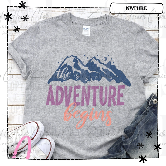 The Adventure Begins Shirt