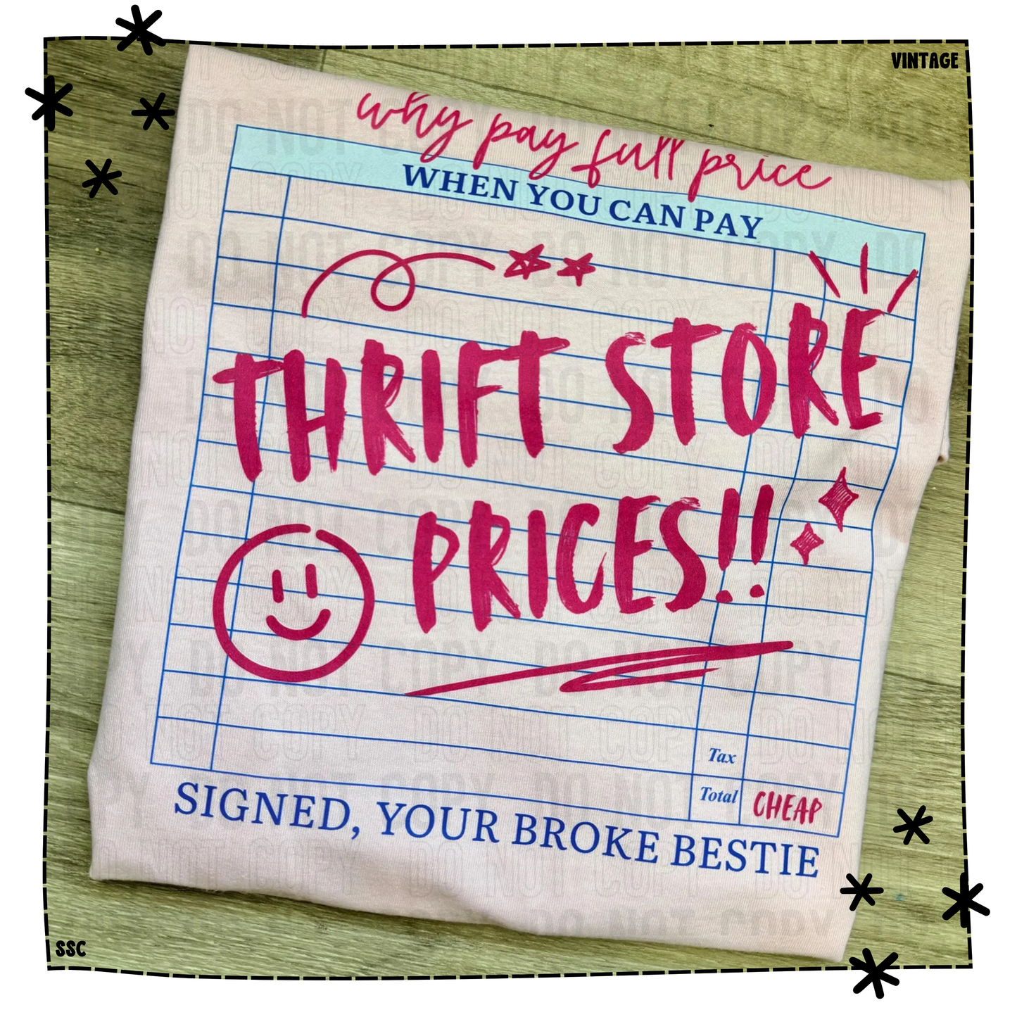 Thrift Store Prices!!