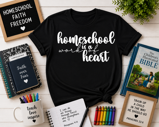Homeschool is a Work of Heart
