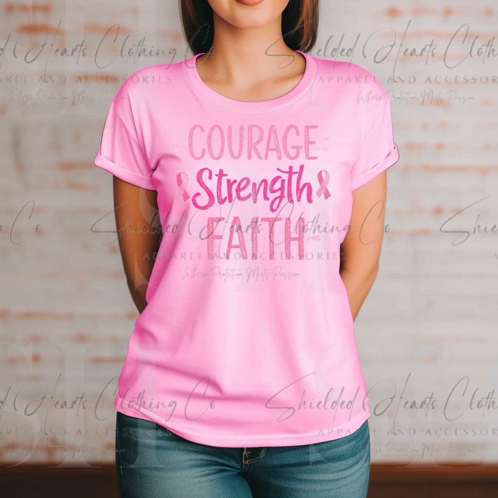 Courage Strength and Faith