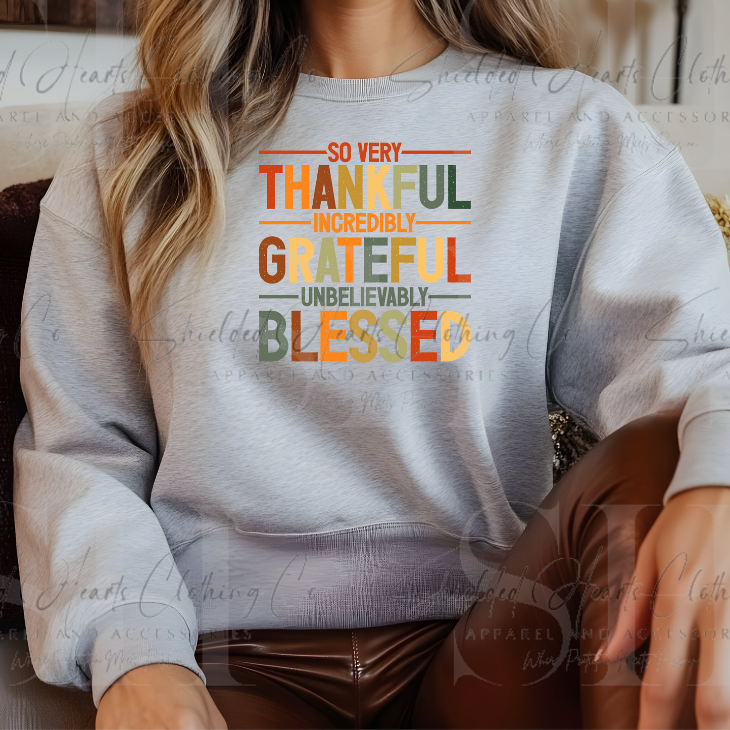 Thankful Grateful and Blessed