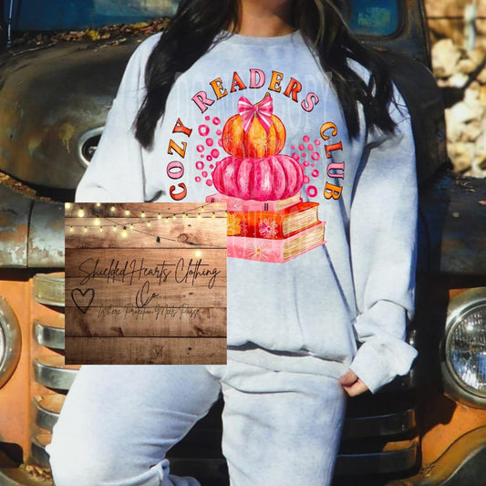 Cozy Reader Club Shirt
