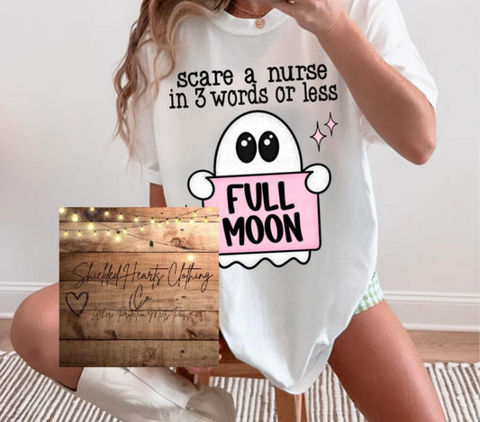 Nurse Full Moon Shirt