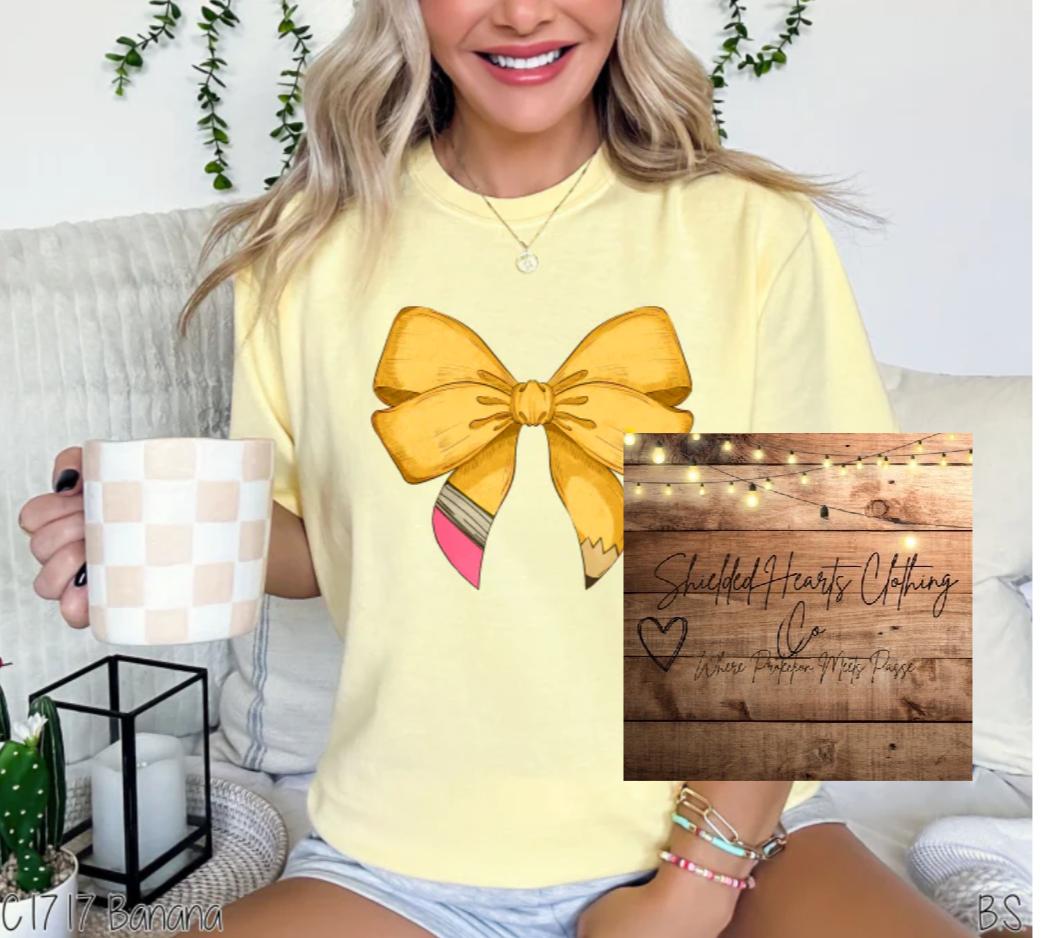 Pencil Bow Shirt