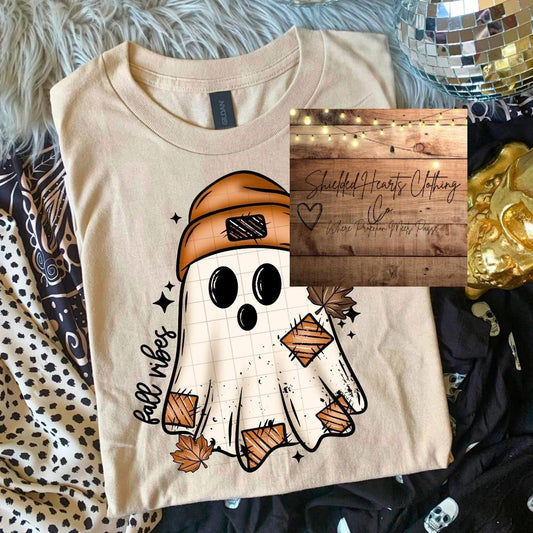 Ghost with Patches Shirt