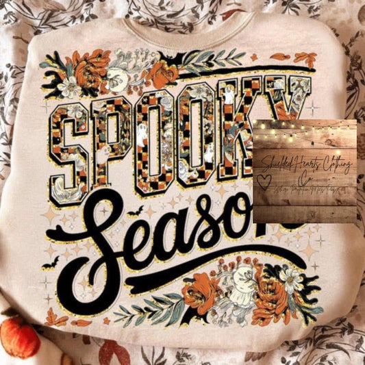 Floral Spooky Season Shirt