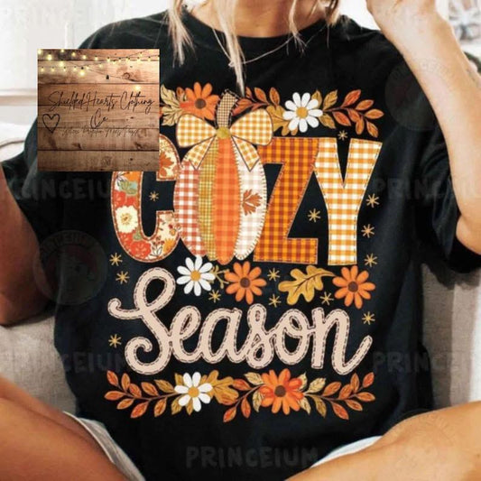 Floral Cozy Season Shirt