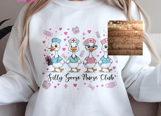 Silly Goose Nurse Club Shirt