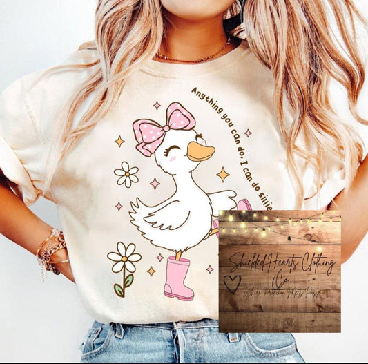 Silly Goose I Can Do Shirt