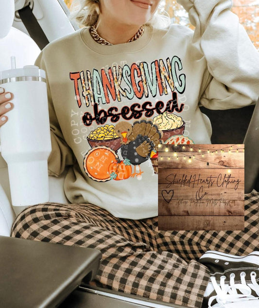 Thanksgiving Obsessed Shirt